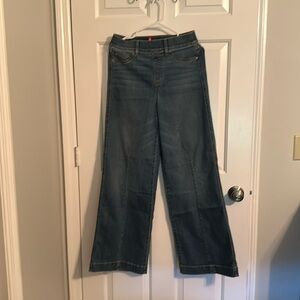 Spanx indigo wide leg